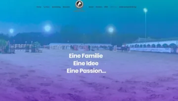 Referenz für Webseitenerstellung und individuelles Webdesign für Eschweiler Jumping von Daun EDV